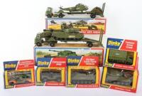 Boxed Dinky Military vehicles