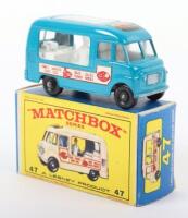 Matchbox Lesney Regular Wheels 47b Commer Ice Cream Van ‘Lyons Maid