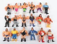 Collection of Vintage Hasbro WWF loose Action figures