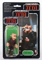 Palitoy Star Wars Return of The Jedi Tri-logo Ree-Yees Vintage Original Carded Figure