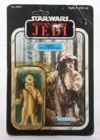 Kenner Star Wars Return of The Jedi Logray (Ewok Medicine Man) Vintage Original Carded Figure