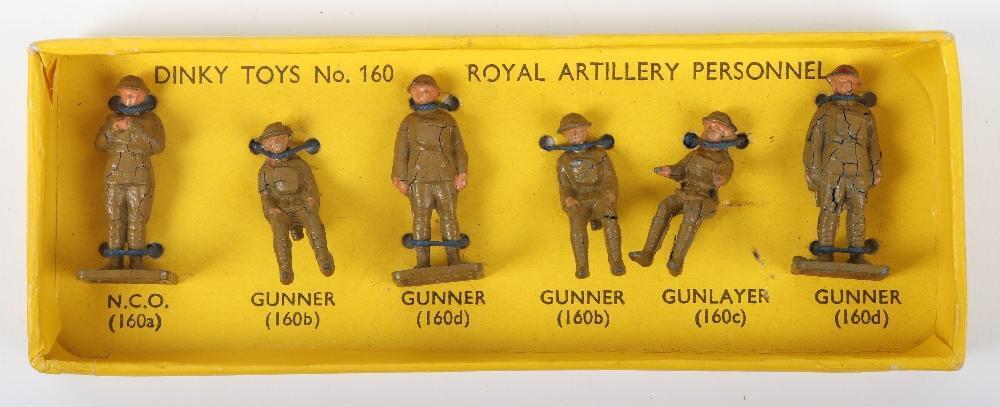 Dinky Toy sale No. 160 Royal Artillery Personnel