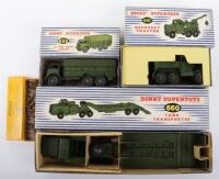 Four Boxed Dinky Toys Military Models