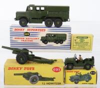 Boxed Dinky Toys Military Models