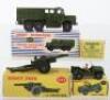 Boxed Dinky Toys Military Models - 2
