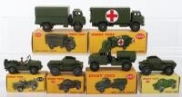 Six Boxed Dinky Toys Military Models