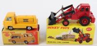Dinky Toys 437 Muir-Hill 2 wheel Loader ‘Taylor Woodrow’ with rare black shovel
