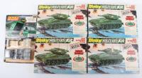 Four Dinky Toys Military Kits