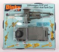 Dinky Toys 617 Volkswagen KDF and 50mm P.A.K Anti-Tank Gun