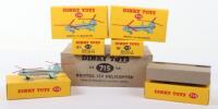 Dinky Toys Bristol 173 Helicopters Six in Trade Box