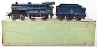 Boxed 3313/0 Bassett-Lowke 0 gauge c/w 4-4-0 ‘Prince Wales’ locomotive and tender,