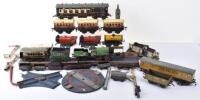 Quantity of Used Hornby 0 Gauge Coaches Rolling Stock,