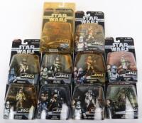 Quantity of 2006 Hasbro Star Wars “The Saga Collection” sealed carded figures