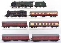 Hornby Dublo locomotives and coaches