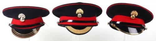 British Guards Regiments Peaked Caps