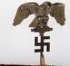 German Luftwaffe Generals Table Flag of Knights Cross Oakleaves and Swords Winner - 3