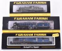 Three boxed Graham Farish N gauge locomotives