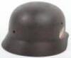 WW2 German M35 Double Decal Luftwaffe Helmet Shell - 3