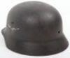 WW2 German M35 Double Decal Luftwaffe Helmet Shell - 4