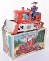 Alps boxed, friction driven Bulldozer, 1960s,