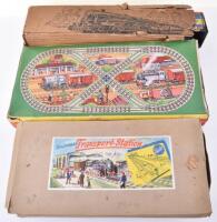 Two boxed tinplate train sets, 1950s/60s