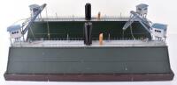 Tinplate model of a dry dock