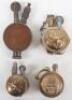 4x Trench Art Lighters - 4