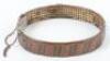 WW1 German Iron Cross Patriotic Trench Art Bracelet - 2