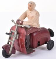 H.W.N tinplate and Bakelite c/w Lambretta scooter, German U.S zone, circa 1950