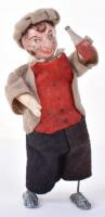 Clockwork Drunkard novelty toy, probably French 1920s