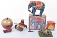 A Blomer & Schuler boxed c/w Jumbo the Elephant, circa 1950