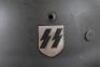 Waffen-SS Double Decal Steel Combat Helmet - 5