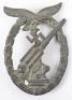 WW2 German Luftwaffe Flak Badge by Walter & Henlein