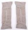 Pair of WW2 German Afrika Korps Tunic Litzen - 2