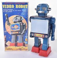 Horikawa boxed battery operated Video Robot, 1970s