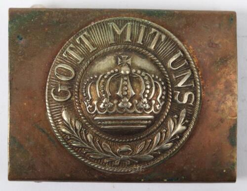 WW1 German Prussian other Ranks Belt Buckle