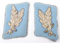 Third Reich SA (Sturmabteilung) Gruppe Hochland SA-Oberfuhrer Tunic Collar Tabs