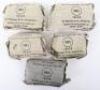 5x WW2 German Wound Dressings