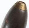 Scarce Inert Imperial German Navy 3.7cm C 97/98 Maxim Shell - 6