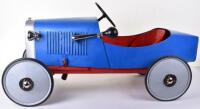 A Scarce Eureka French Bugatti Pedal Car circa 1930’s