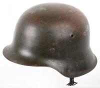 WW2 German Armed Forces M-42 Steel Combat Helmet