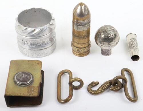 Great War Trench Art Grouping