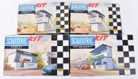 Four Scalextric Boxed Kits