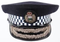 Obsolete Senior Scottish Police Officers Peak Cap