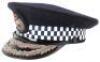 Obsolete Senior Scottish Police Officers Peak Cap - 2