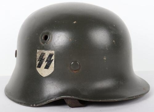 Waffen-SS Double Decal Lightweight Parade Helmet