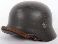 Third Reich Croatian Volunteers in SS-Police Division Steel Helmet