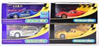 Four Scalextric Collectors Club Boxed Cars