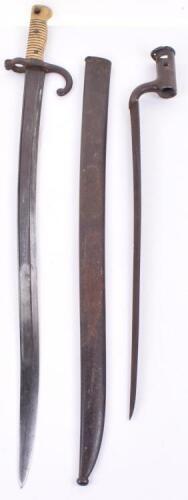 French Chassepot Bayonet