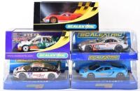 Five Scalextric Collectors Club Boxed Cars